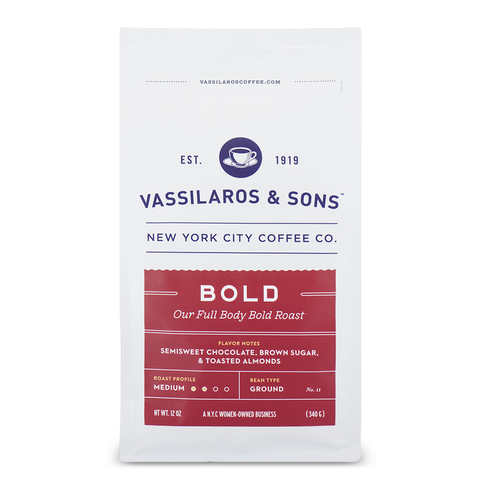 New York City Bold Coffee Vassilaros Coffee